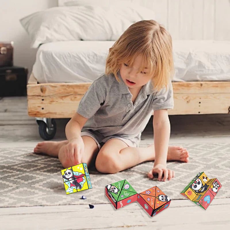 PandaMorph Cube – Der magische Faltspaß für kreative Kinder