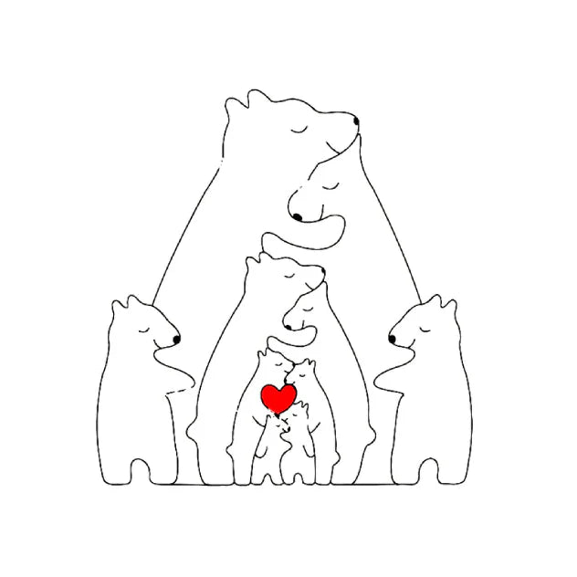 HerzLicht Puzzle – Familienliebe für die Ewigkeit