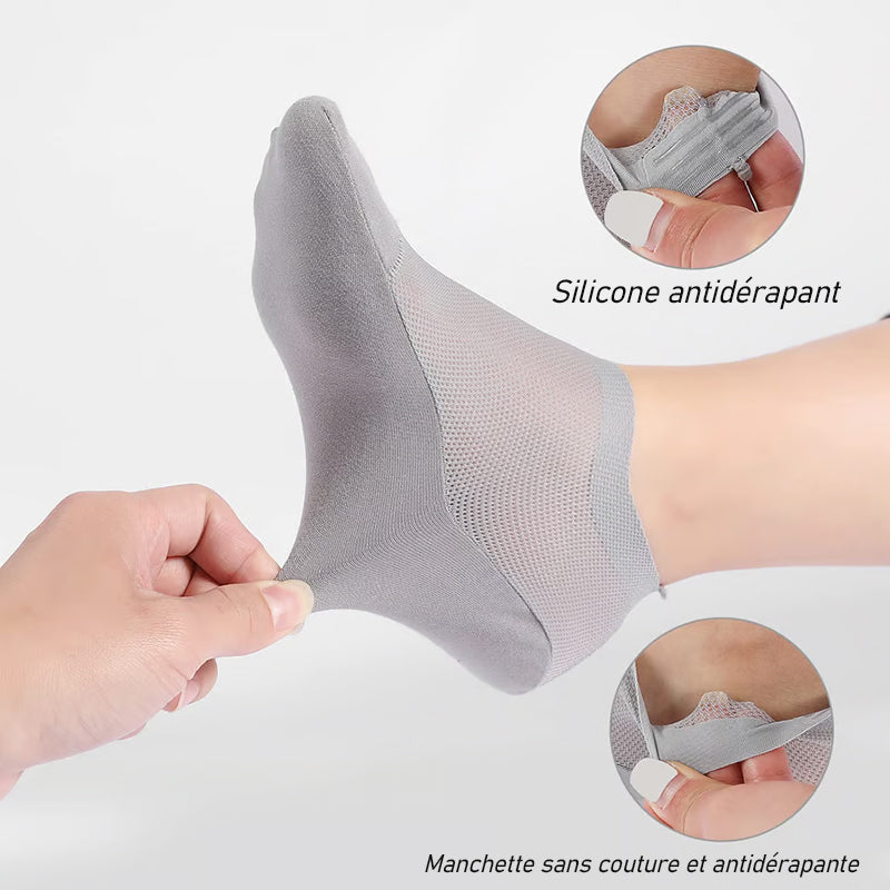 BareStep Grip – Unsichtbare Socken, die niemals rutschen