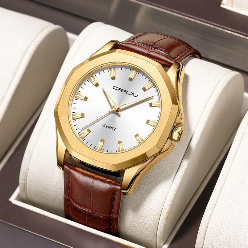 Casual Minimalistisk Kvartsklocka™ – Patina-Butik