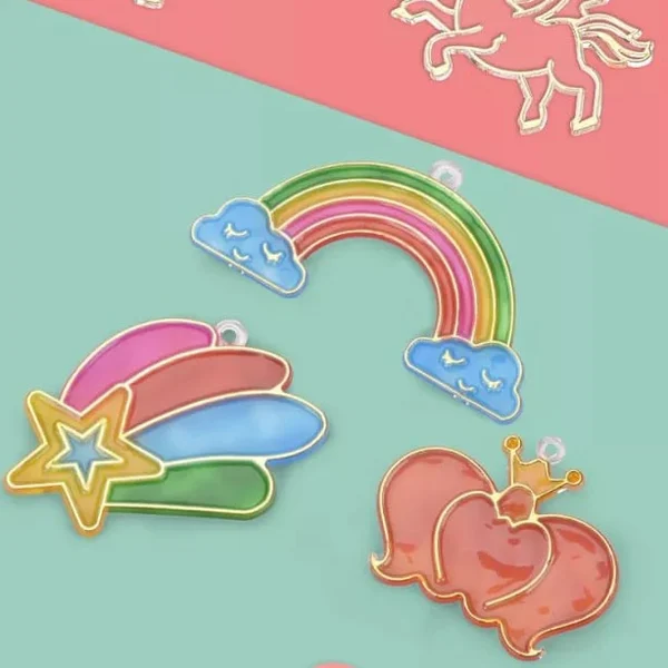 GlimmerJoy™ — Endlose funkelnde Bastelabenteuer, die Kinderherzen im Sturm erobern!