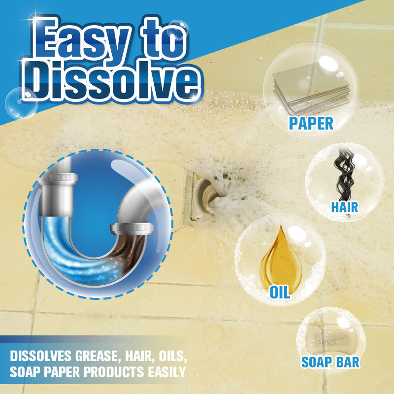 1+1 GRATIS | PowerClean™ Rohrreiniger – Löst Verstopfungen in Sekunden!