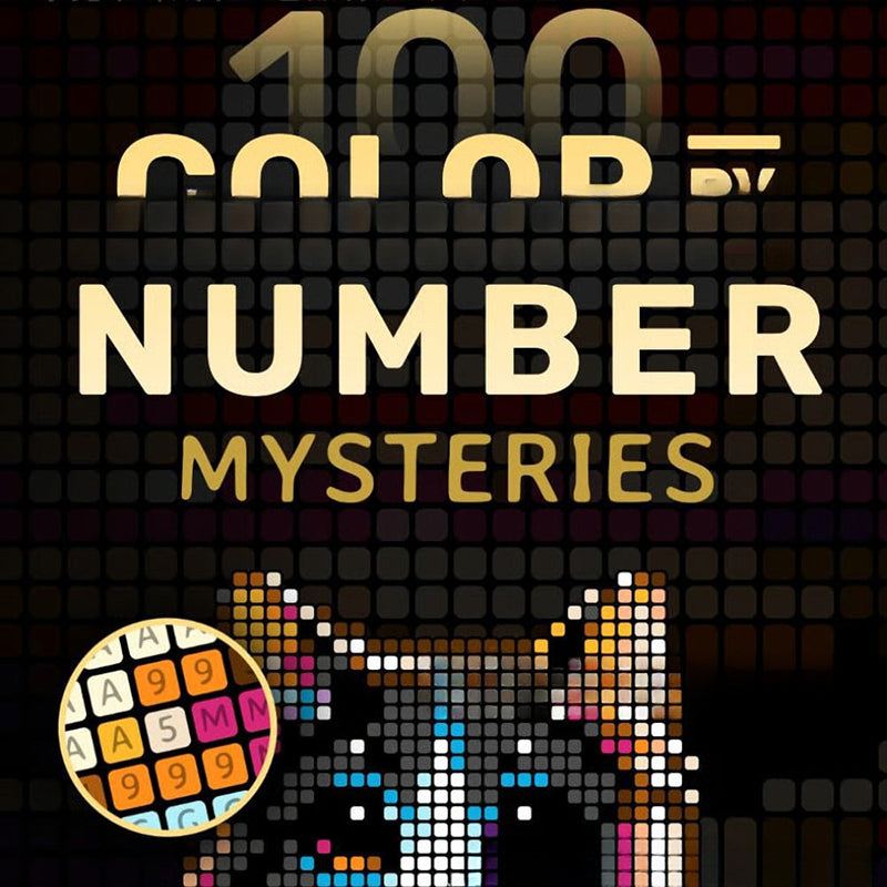 ColorZen 100 – Entspanne mit Zahlen, entdecke versteckte Kunst