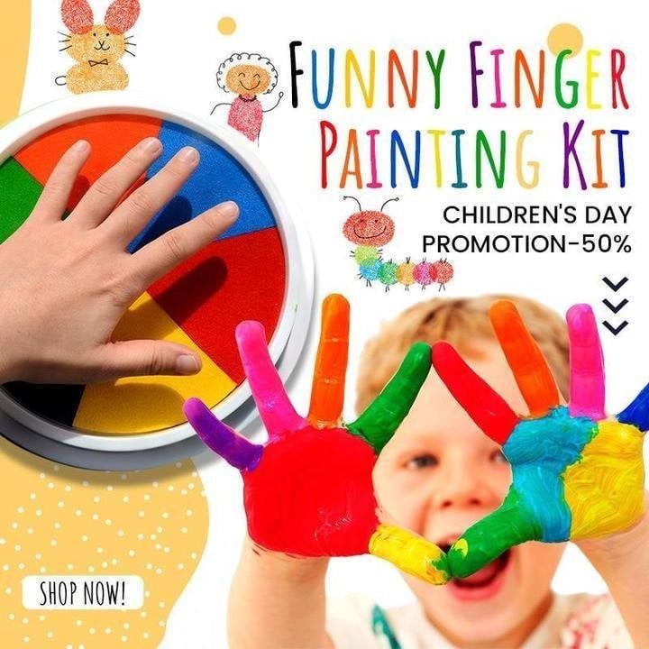 ColorJoy Finger Fun – Malspaß für kleine Künstler