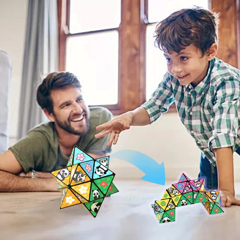 PandaMorph Cube – Der magische Faltspaß für kreative Kinder