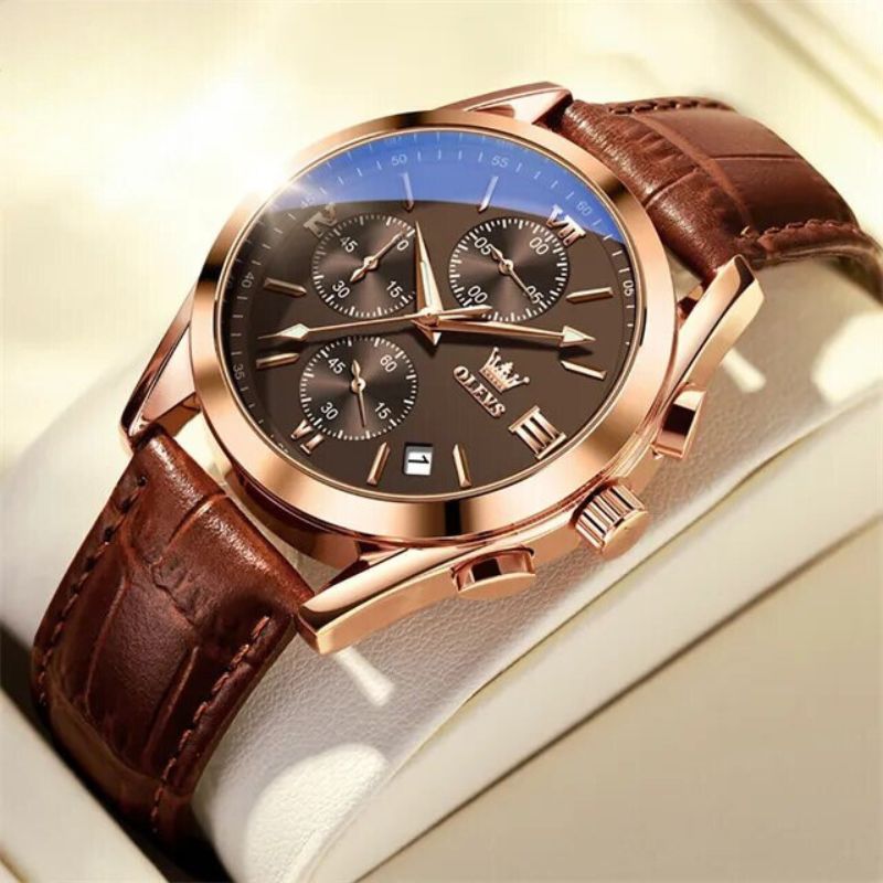 Kvarts Luminous Kronografklocka™ – Patina-Butik