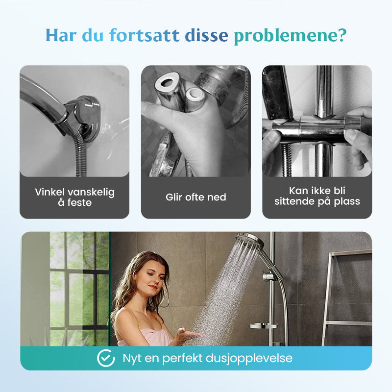 DuschFix Pro – Nie wieder rutschende Duschhalter!