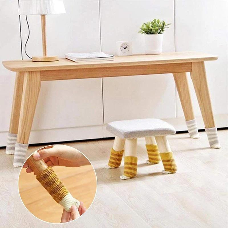 1+1 GRATIS | PawGuard Chair Socks – Sanfter Schutz für Möbel & Fußböden 8 stück