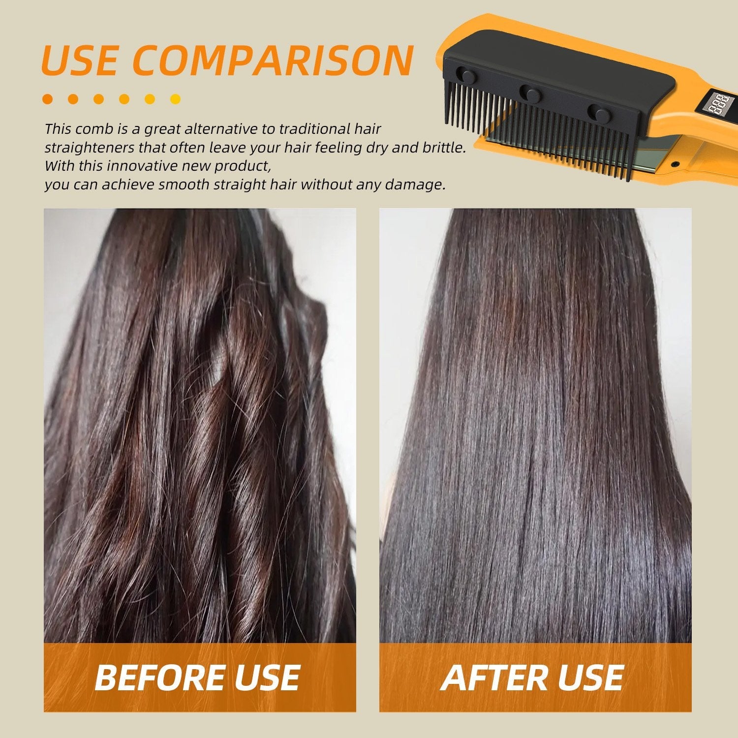 SilkEase – Salon-Glattes Haar in Minuten