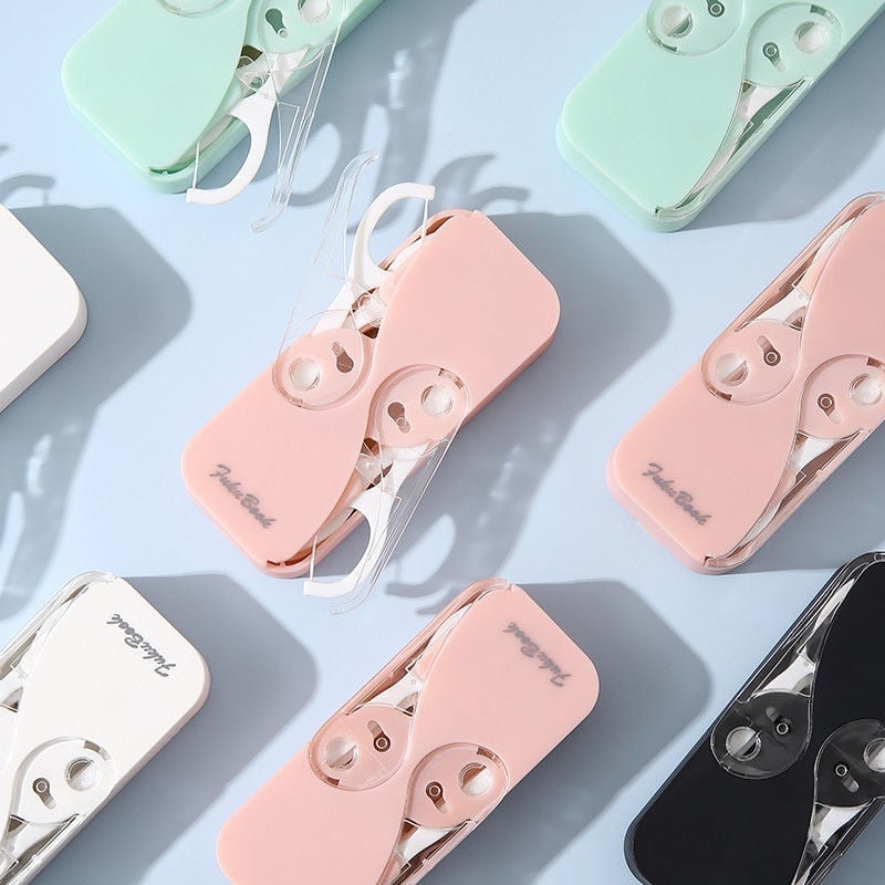 1 +1 GRATIS | FlossMate™ – Automatische Tragbare Zahnseidenbox