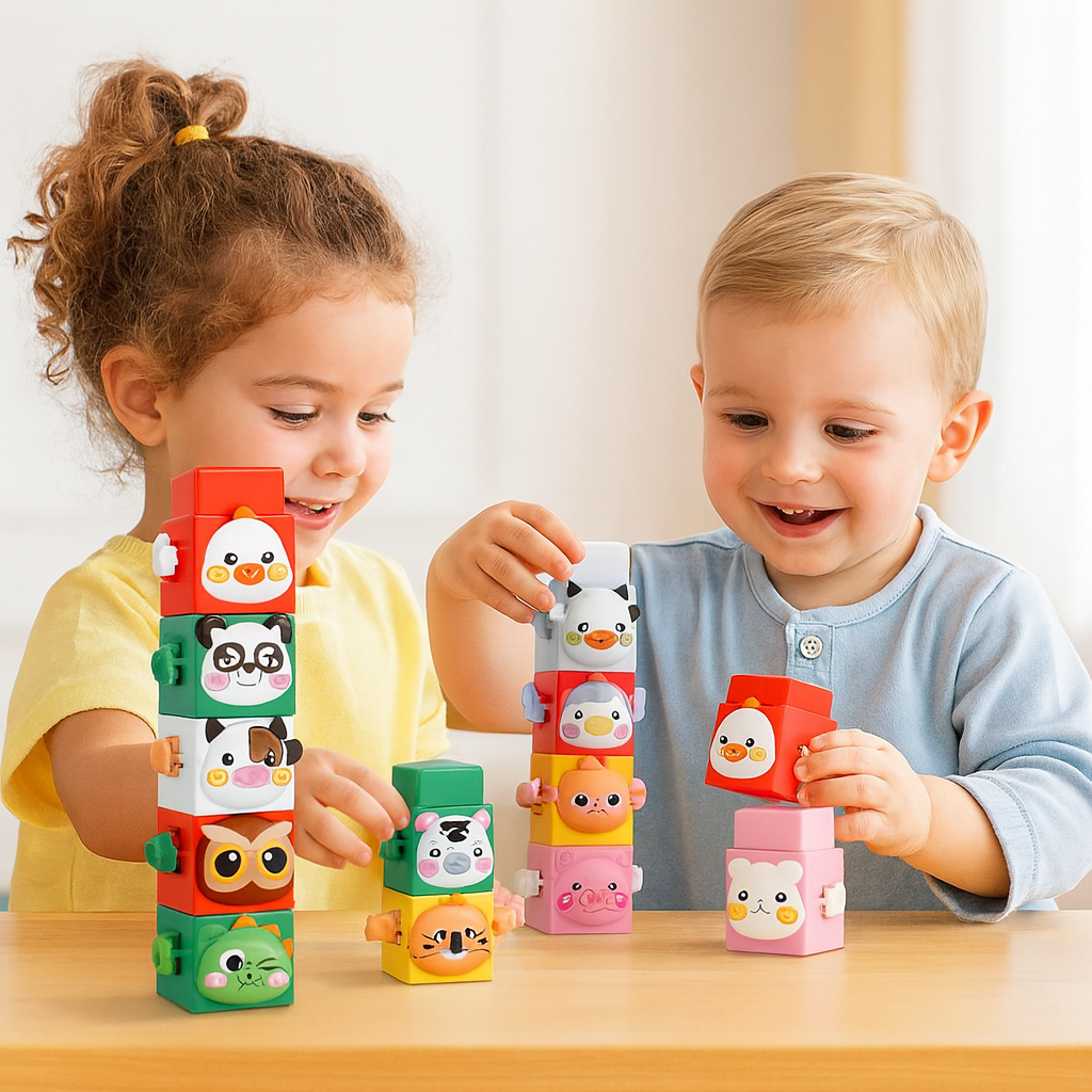TierTurm – Spielerisch stapeln, lachen & lernen