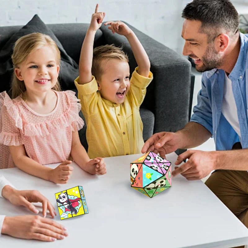PandaMorph Cube – Der magische Faltspaß für kreative Kinder