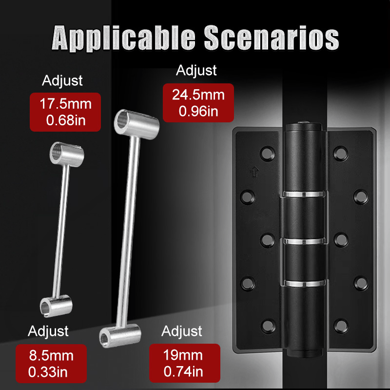 AlignPro™ Türspalt-Feinjustierer — Erlebe das Gefühl müheloser, perfekt sitzender Türen bei jedem Griff