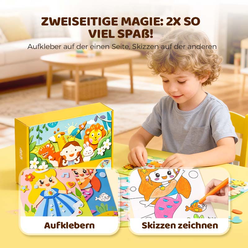 KreatiKids™ – Hier klebt die Fantasie zum Leben!