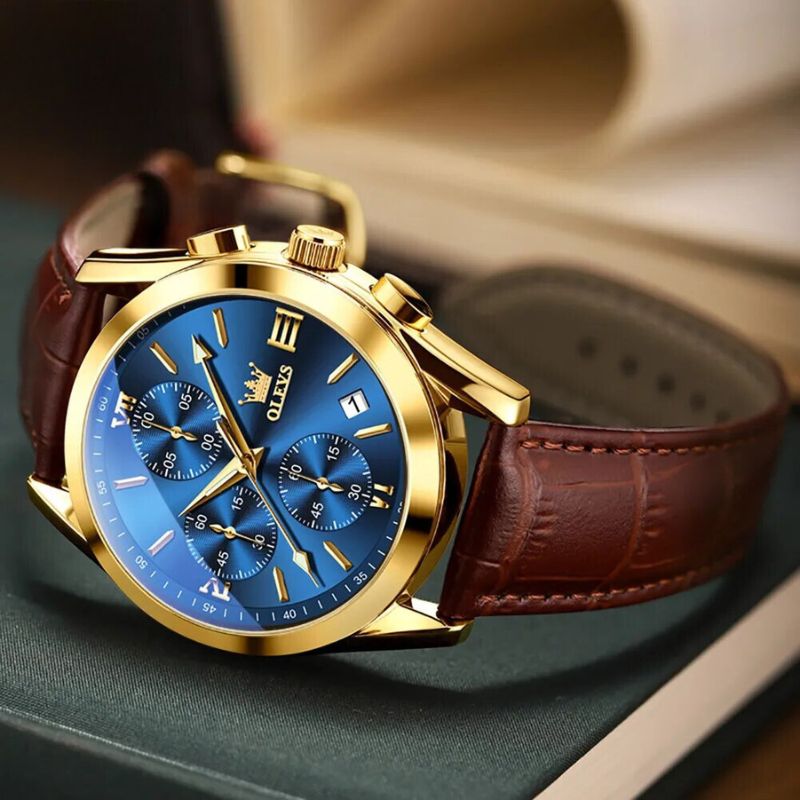 Kvarts Luminous Kronografklocka™ – Patina-Butik