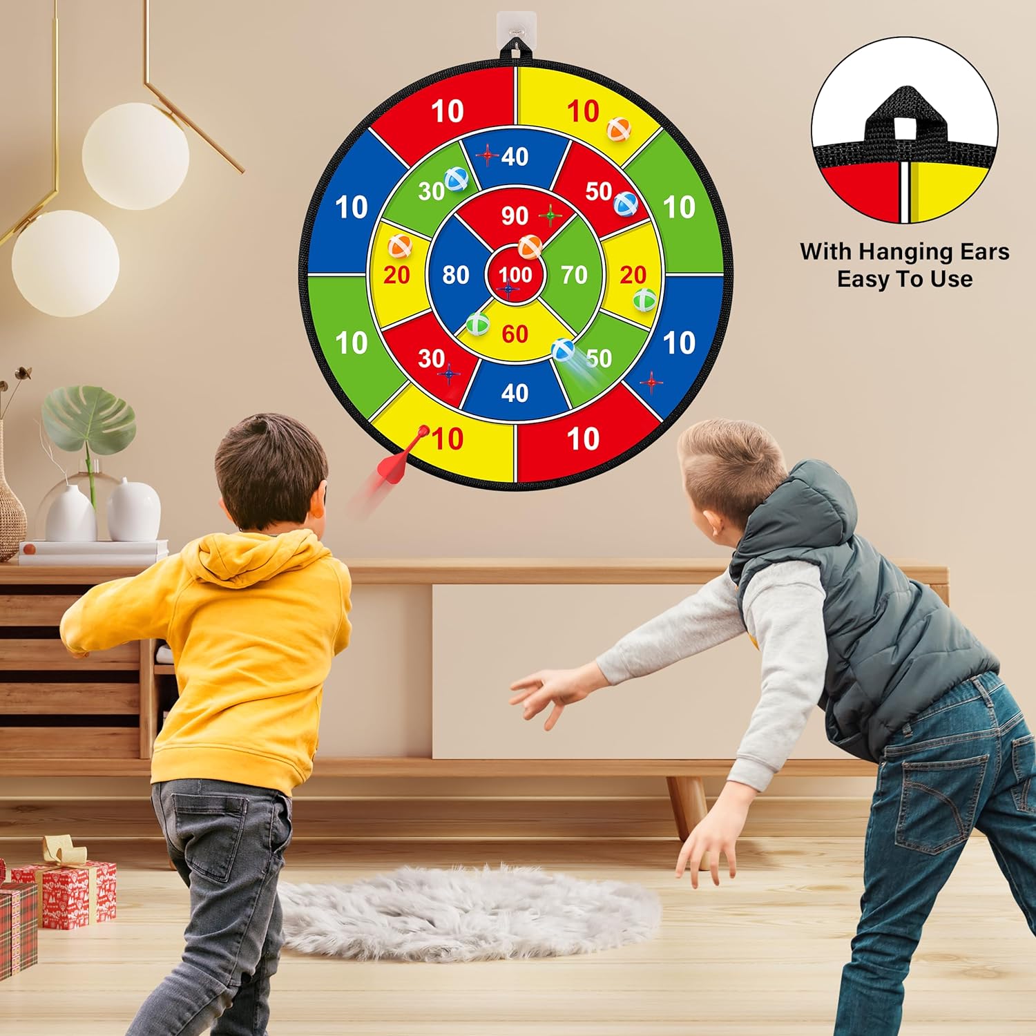 BullseyeBuddy – Zielen, Werfen, Leren & Lachen