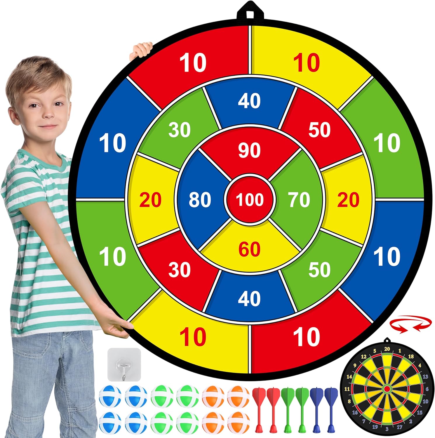 BullseyeBuddy – Zielen, Werfen, Leren & Lachen