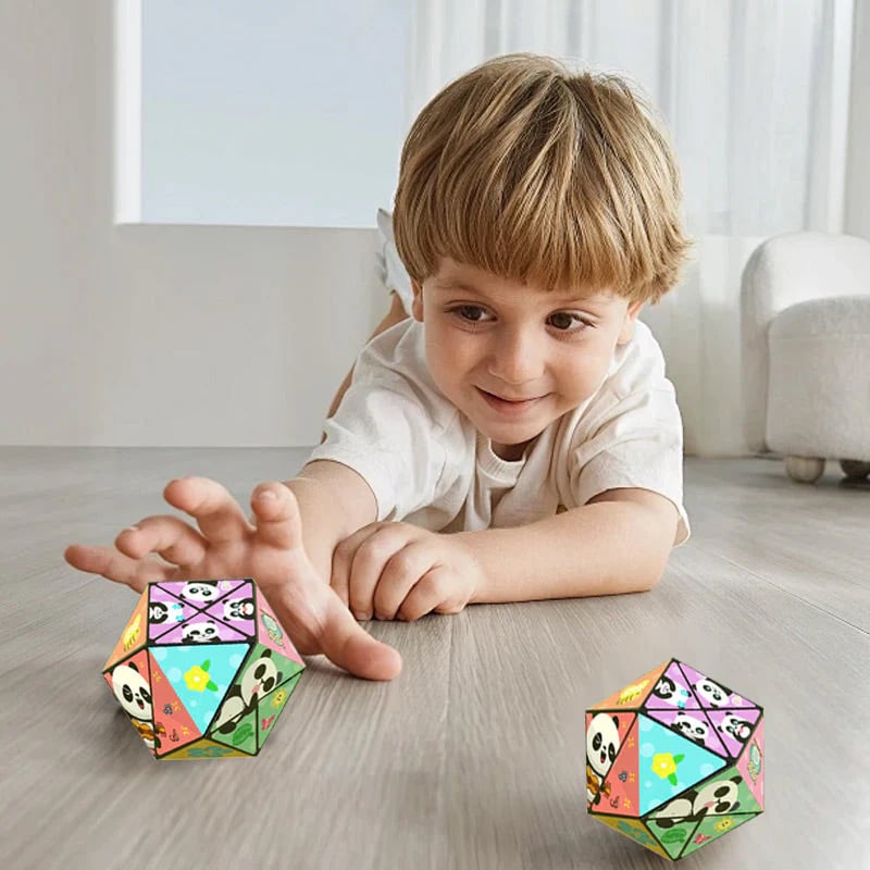 PandaMorph Cube – Der magische Faltspaß für kreative Kinder