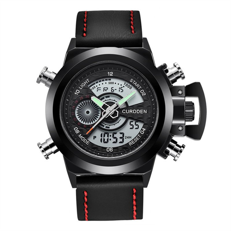 Dual Time Fashion Kronografklocka™ – Patina-Butik