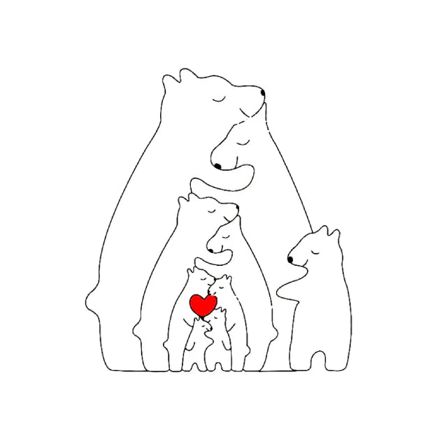 HerzLicht Puzzle – Familienliebe für die Ewigkeit