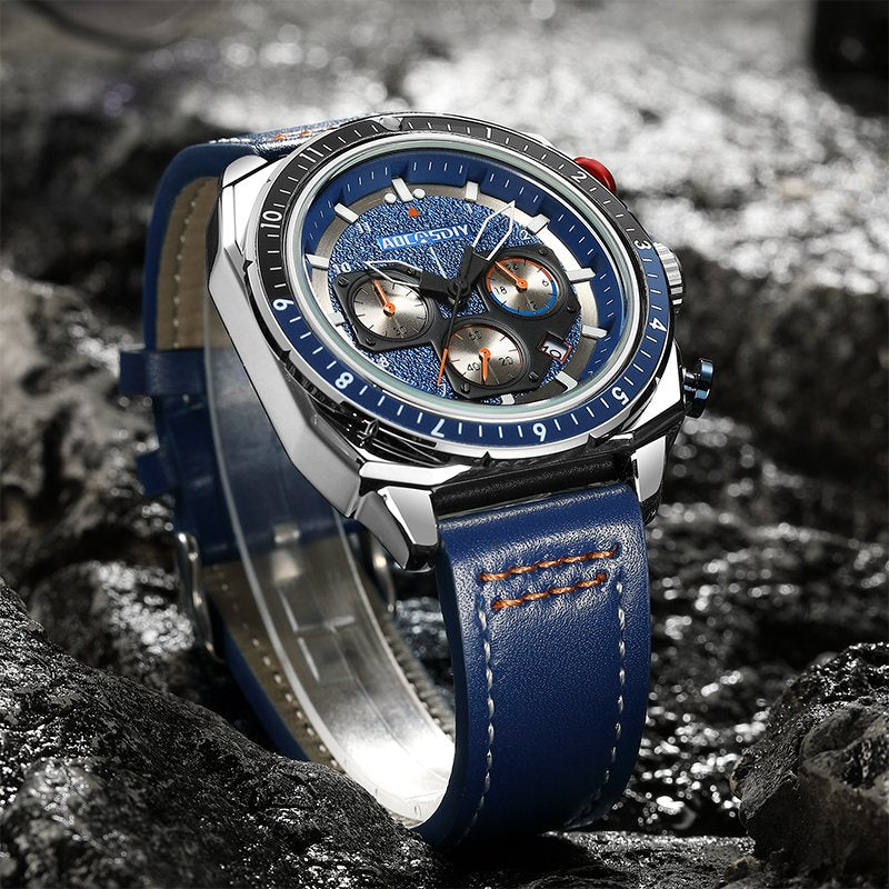 Luxus Chronograph Sport Kvartsur™ – Patina-Butik