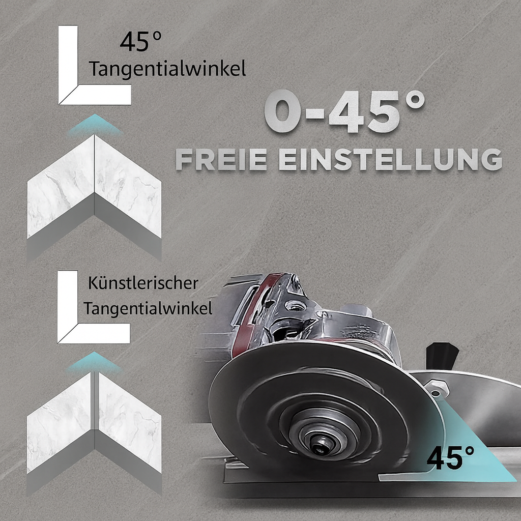 KantenMeister – Präzise 45°-Schnitte wie vom Profi