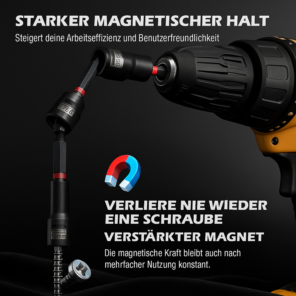 MagnaDrive 46 – Dein Komplett-Set für jede Schraubarbeit!