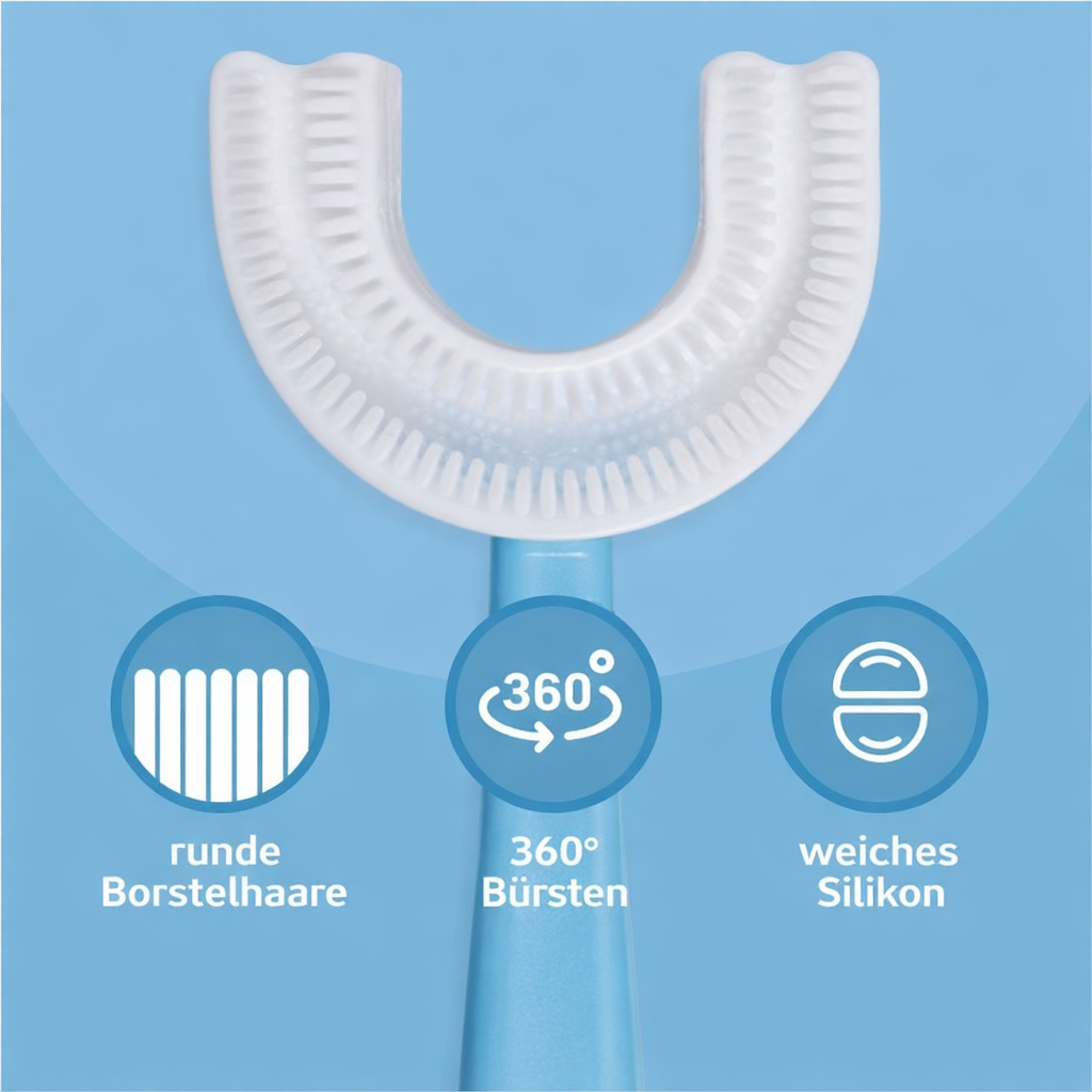 1+1 GRATIS | HappyBrush U™ – Die kinderleichte Zahnbürste für spielerisch saubere Zähne