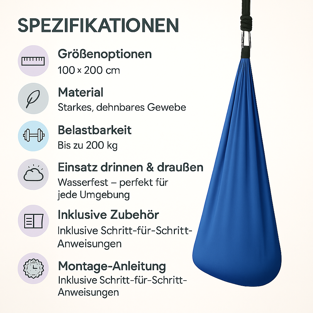 SensoNest – Die beruhigende Therapie-Schaukel für Körper & Seele