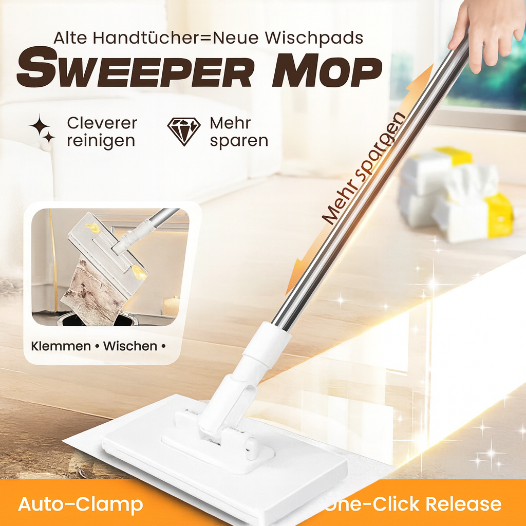SmartMop™ – Mühelos sauber in nur einem Wisch