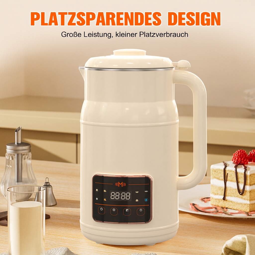 NutriPress Pro – Frische Pflanzenmilch & mehr auf Knopfdruck