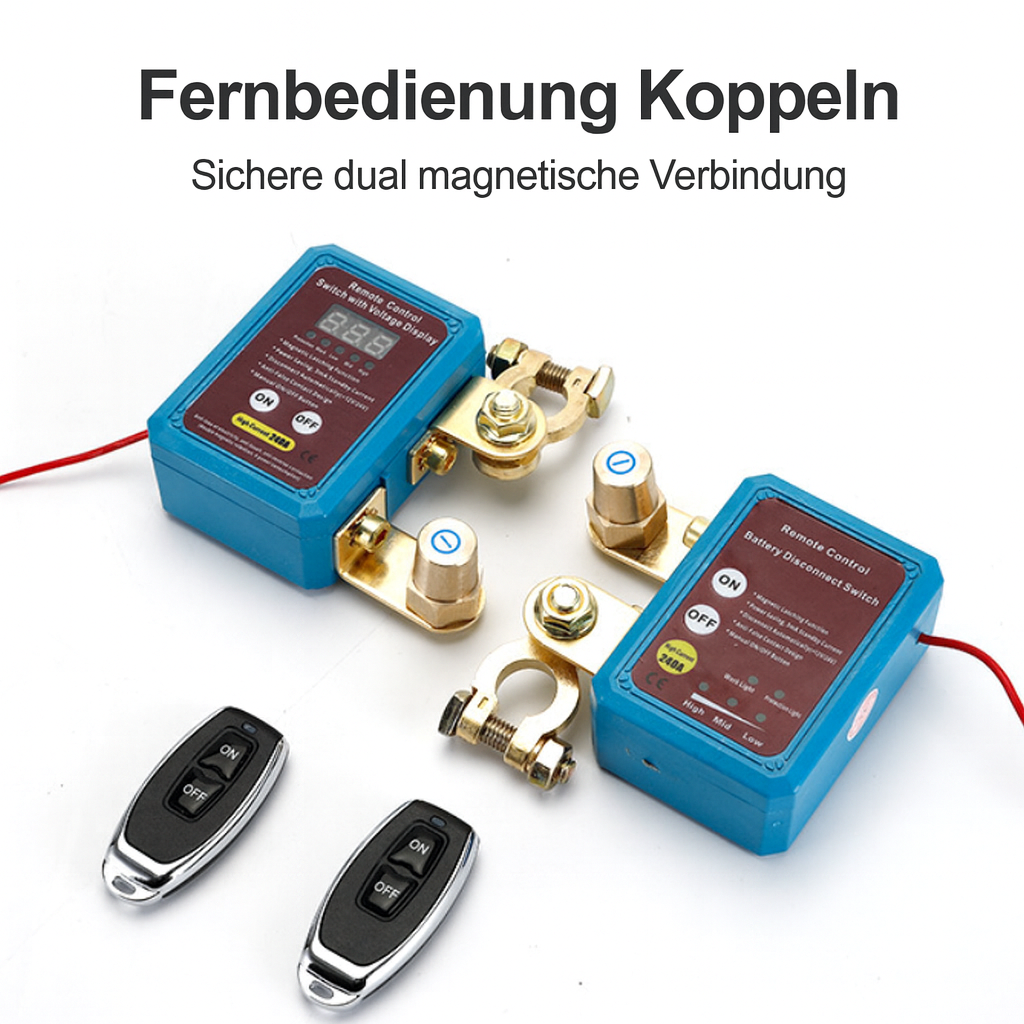 PowerGuard AutoCut – Fernbedienbarer Batterietrennschalter