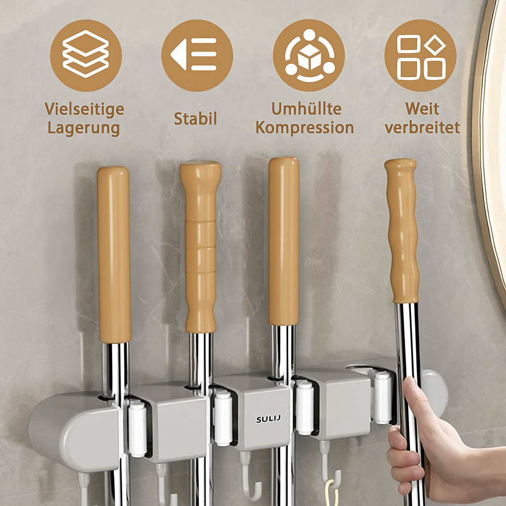 OrgaGrip Wandhalterung — Mehr Platz, alles griffbereit