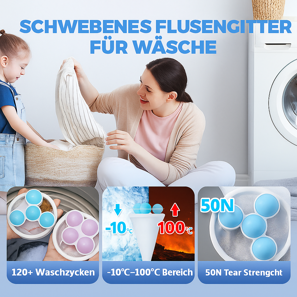 FusselFrei™ – Nie wieder Haare & Flusen in der Wäsche