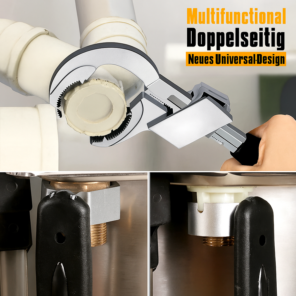 GripMax Duo-Schlüssel – Passt überall, löst alles