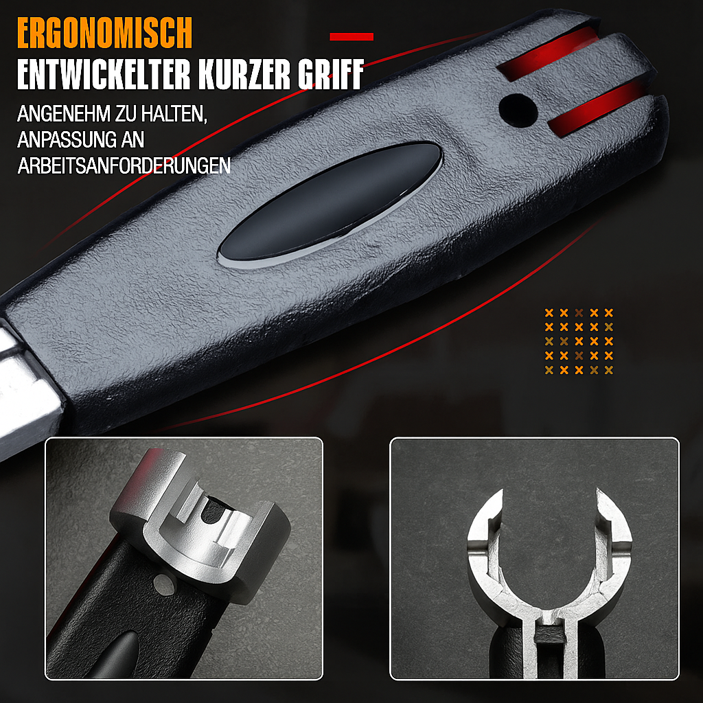 GripMax Duo-Schlüssel – Passt überall, löst alles