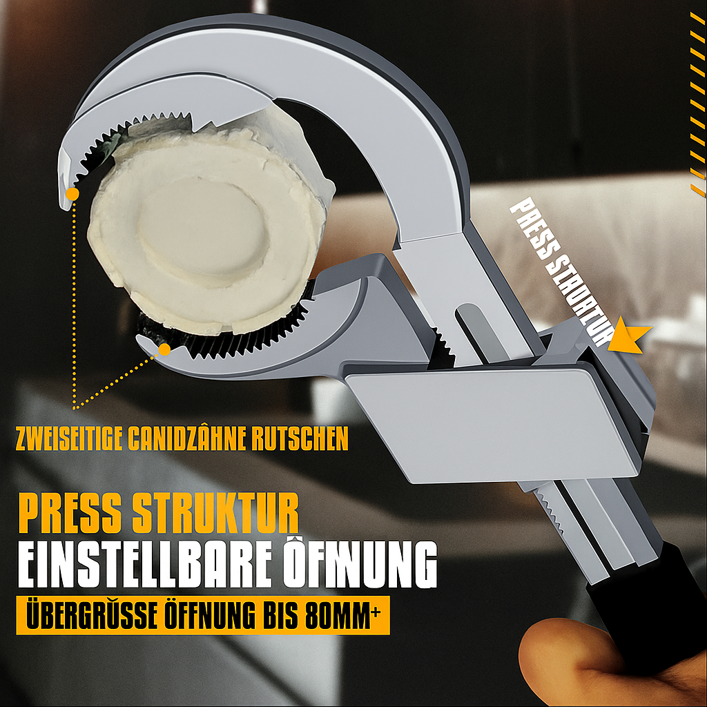 GripMax Duo-Schlüssel – Passt überall, löst alles