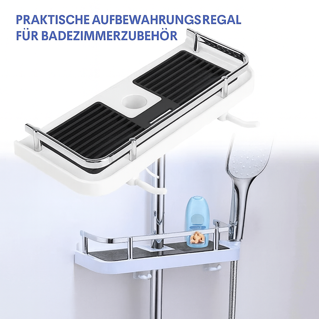 ShowerRack Pro – Ordnung & Komfort direkt an der Duschstange