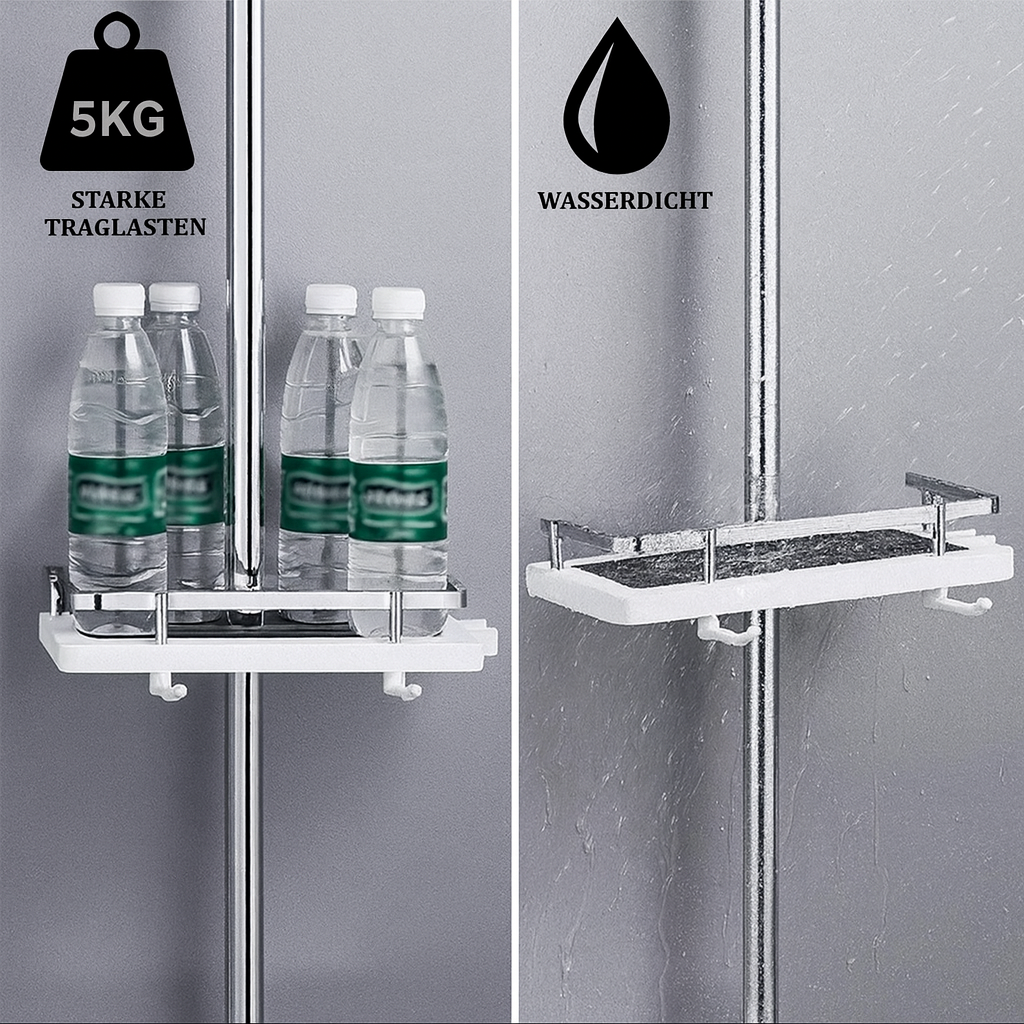 ShowerRack Pro – Ordnung & Komfort direkt an der Duschstange