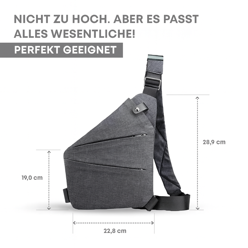Taschenschild – Deine Wertsachen. Deine Ruhe.