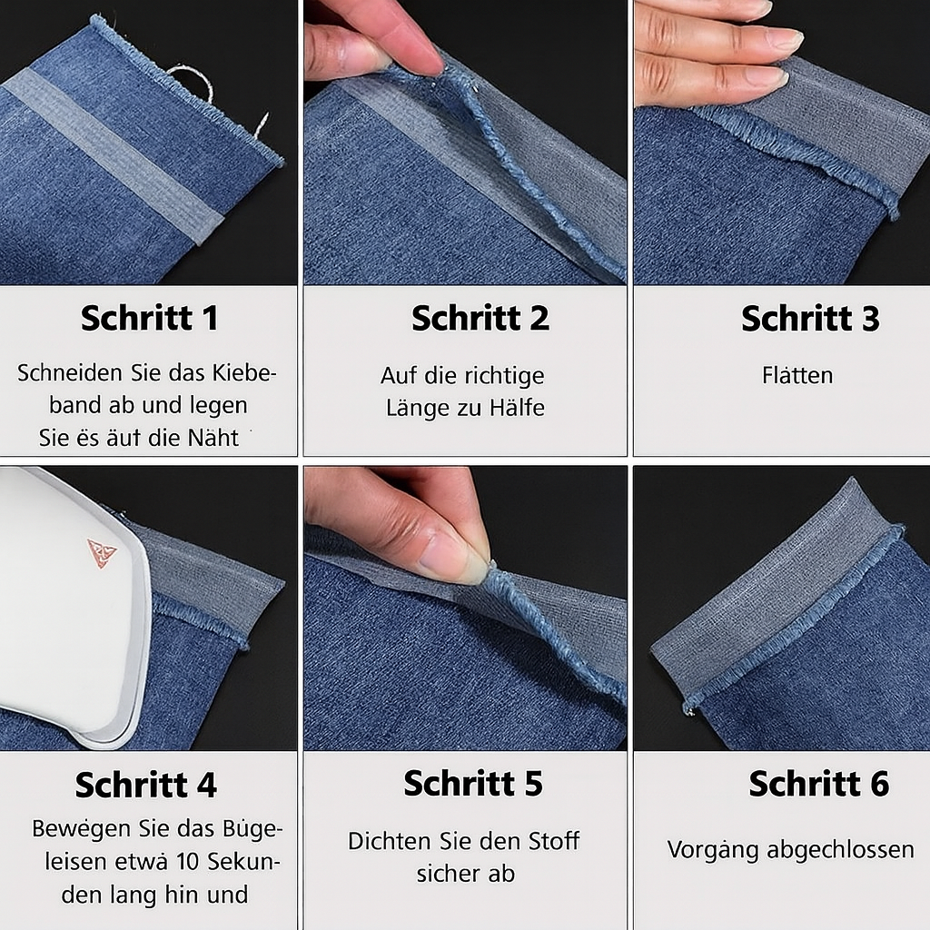 SewFree Tape – Nähen ohne Nadel & Faden!