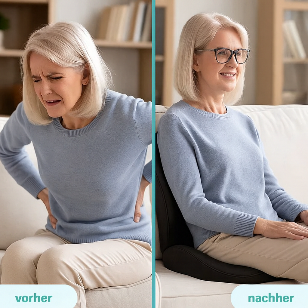 RelaxoSeat – Sitz dich frei von Schmerz & Spannung