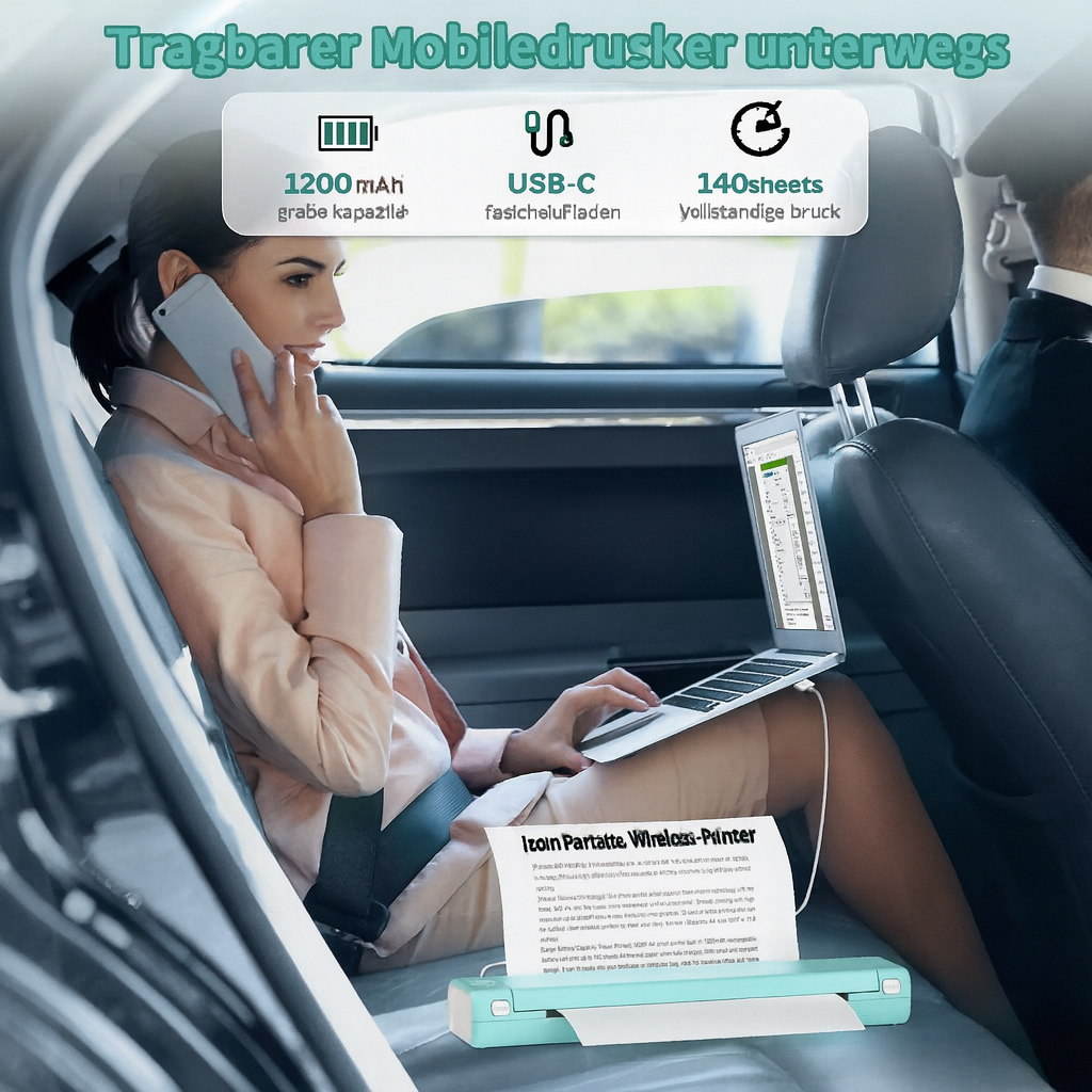 PrintGo MK500 – Dein mobiler Drucker ohne Tinte
