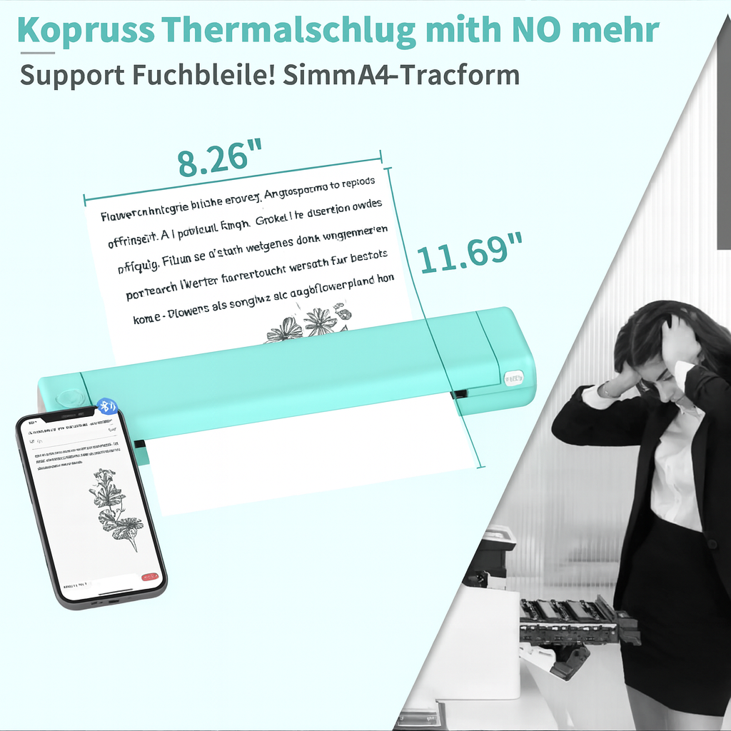 PrintGo MK500 – Dein mobiler Drucker ohne Tinte