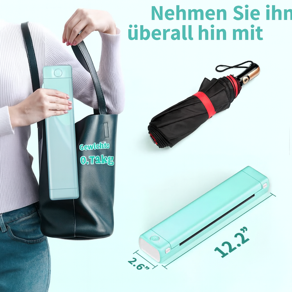 PrintGo MK500 – Dein mobiler Drucker ohne Tinte