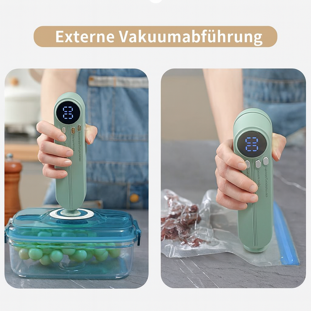 FreshLock Mini – Dein kompakter Vakuumierer für frische Lebensmittel