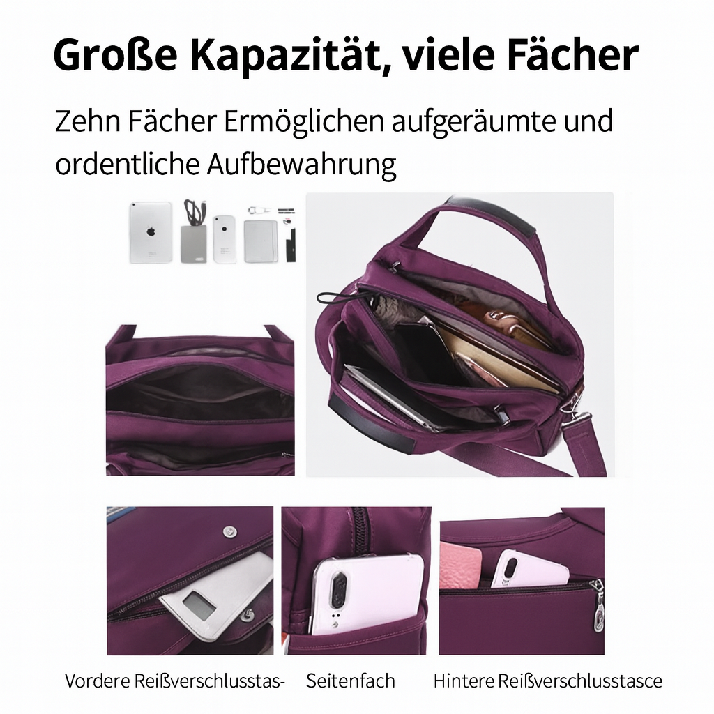 SafeTote™ – Deine Handtasche mit eingebautem Diebstahlschutz