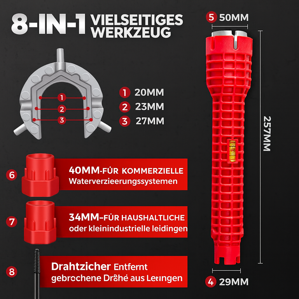 ProFix Rohrschlüssel – Schnell & Einfach Montieren