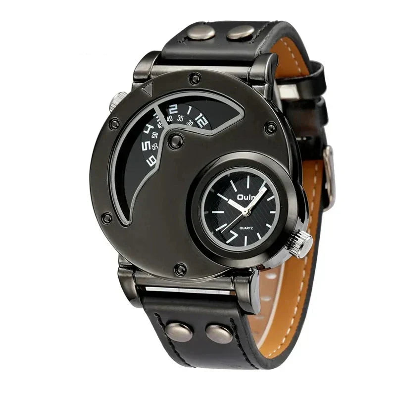 Luxus Dual Time Kvartsur™ – Patina-Butik