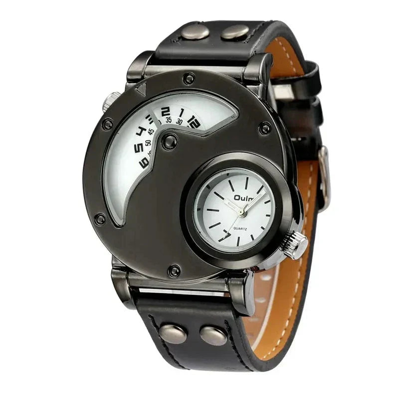 Luxus Dual Time Kvartsur™ – Patina-Butik